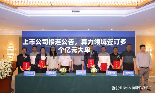 上市公司接连公告，算力领域签订多个亿元大单