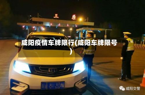 咸阳疫情车牌限行(咸阳车牌限号)