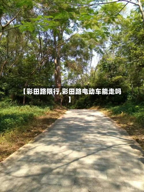 【彩田路限行,彩田路电动车能走吗】