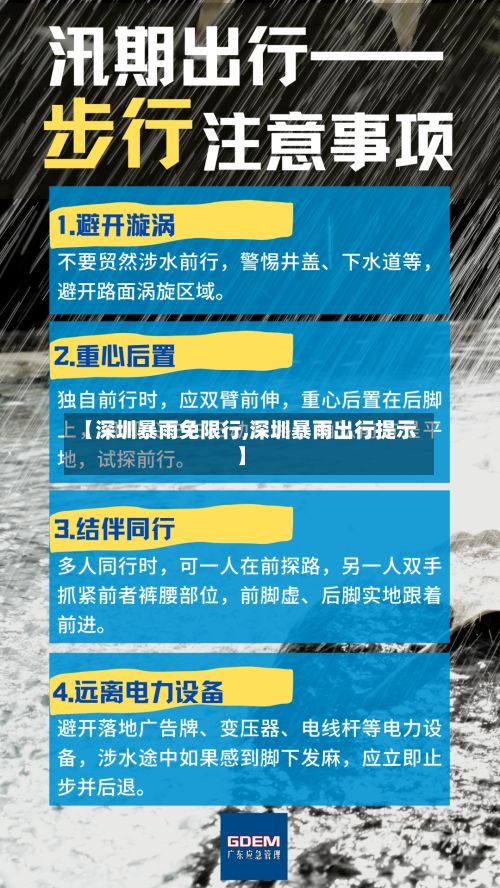 【深圳暴雨免限行,深圳暴雨出行提示】