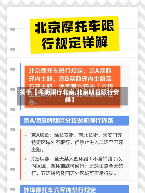关于【今明限行北京,北京明日限行安排】