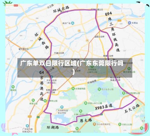 广东单双日限行区域(广东东莞限行吗)