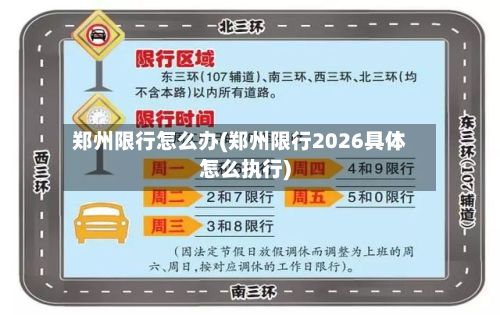 郑州限行怎么办(郑州限行2026具体怎么执行)