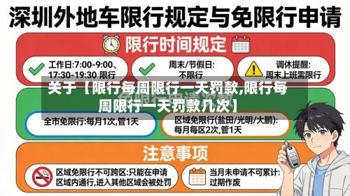 关于【限行每周限行一天罚款,限行每周限行一天罚款几次】-第3张图片