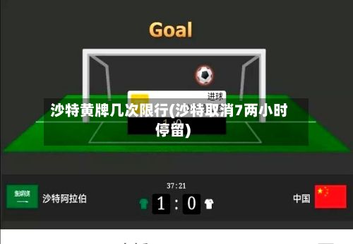 沙特黄牌几次限行(沙特取消7两小时停留)-第2张图片