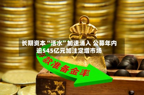 长期资本“活水”加速涌入 公募年内逾545亿元加注定增市场-第1张图片