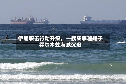 伊朗袭击行动升级，一艘集装箱船于霍尔木兹海峡沉没-第2张图片