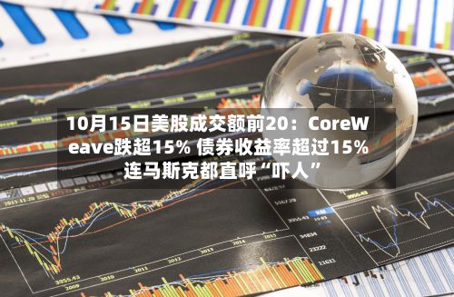 10月15日美股成交额前20：CoreWeave跌超15% 债券收益率超过15% 连马斯克都直呼“吓人”-第2张图片