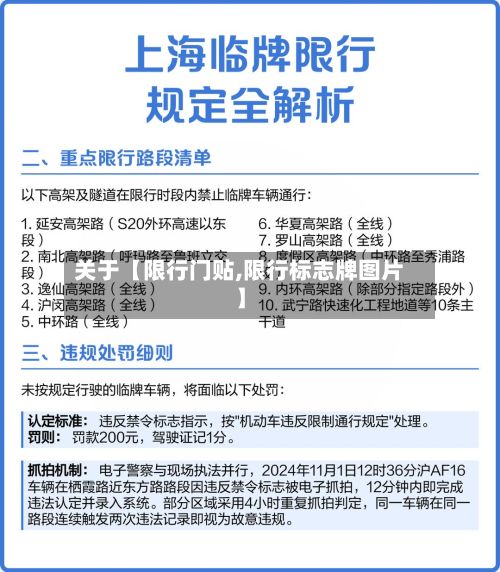 关于【限行门贴,限行标志牌图片】