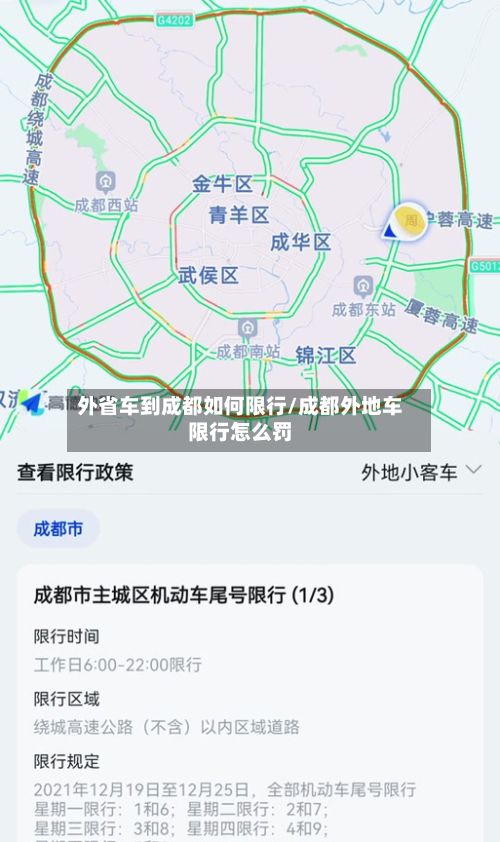 外省车到成都如何限行/成都外地车限行怎么罚
