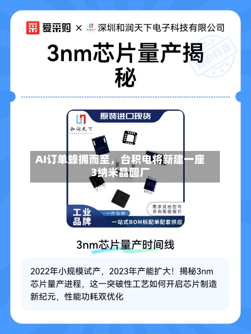 AI订单蜂拥而至，台积电将新建一座3纳米晶圆厂-第3张图片