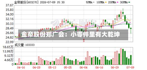 金帝股份郑广会：小零件里有大乾坤