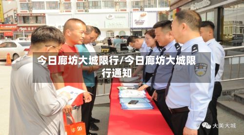 今日廊坊大城限行/今日廊坊大城限行通知-第3张图片