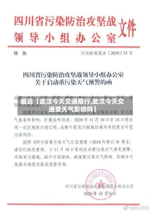 最近【武汉今天交通限行,武汉今天交通受天气影响吗】-第2张图片