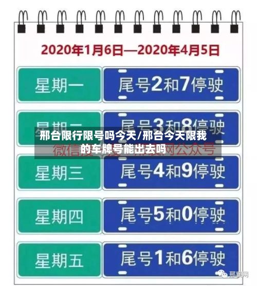 邢台限行限号吗今天/邢台今天限我的车牌号能出去吗-第2张图片