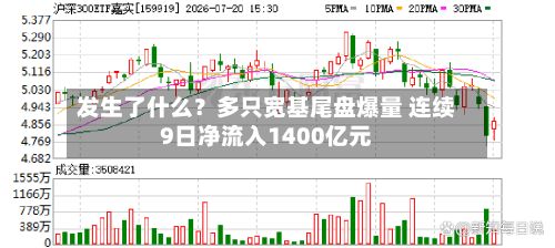 发生了什么？多只宽基尾盘爆量 连续9日净流入1400亿元-第3张图片