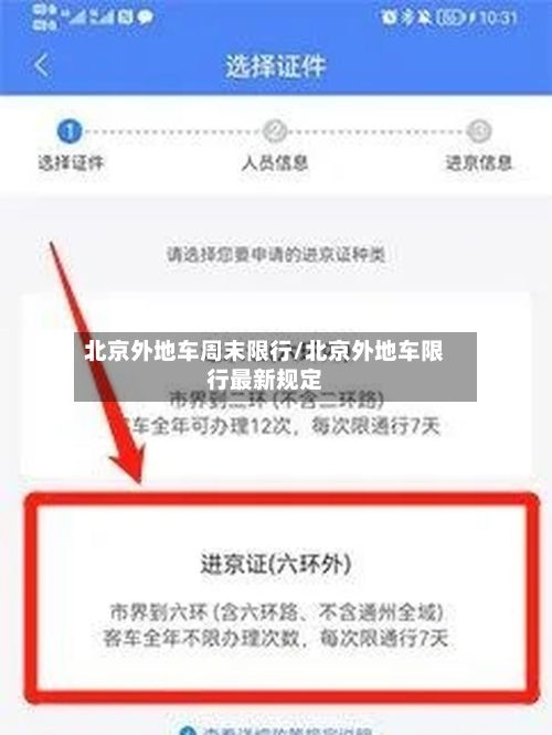 北京外地车周末限行/北京外地车限行最新规定-第2张图片