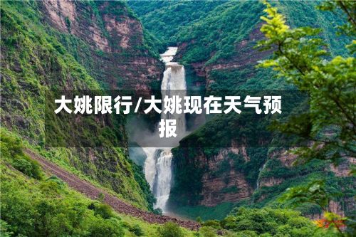 大姚限行/大姚现在天气预报