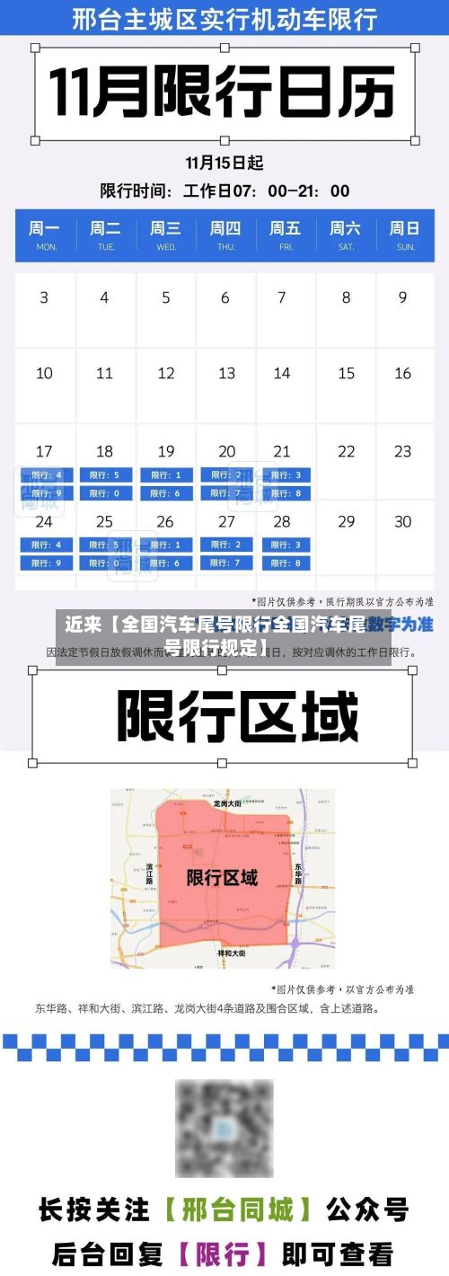 近来【全国汽车尾号限行全国汽车尾号限行规定】