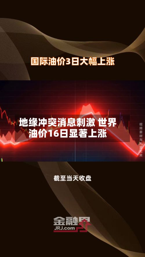 地缘冲突消息刺激 世界
油价16日显著上涨-第3张图片