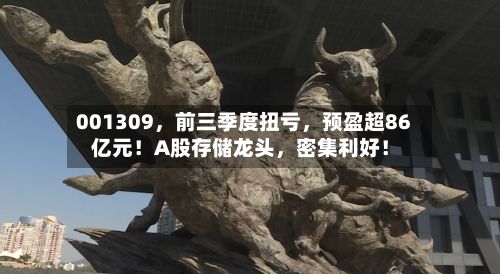 001309，前三季度扭亏	，预盈超86亿元！A股存储龙头，密集利好！-第3张图片