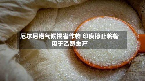 厄尔尼诺气候损害作物 印度停止将糖用于乙醇生产-第1张图片