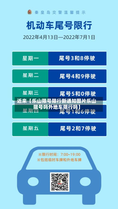 近来【乐山限号限行新通知图片乐山限号吗外地车限行吗】
