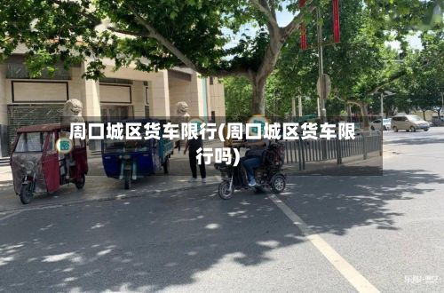周口城区货车限行(周口城区货车限行吗)-第3张图片