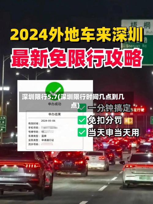 深圳限行5.7(深圳限行时间几点到几点)