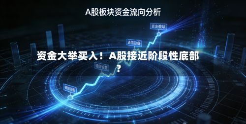 资金大举买入!A股接近阶段性底部?-第2张图片
