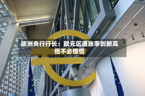 欧洲央行行长:欧元区通胀率创新高但不必惊慌-第3张图片