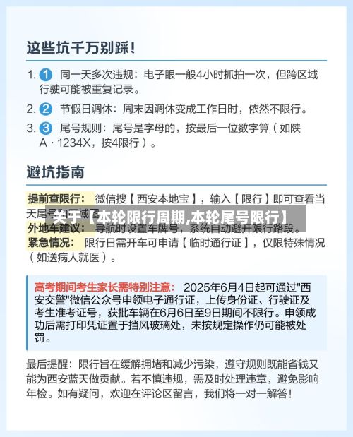 关于【本轮限行周期,本轮尾号限行】-第2张图片
