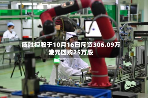 威胜控股于10月16日斥资306.09万港元回购25万股-第2张图片