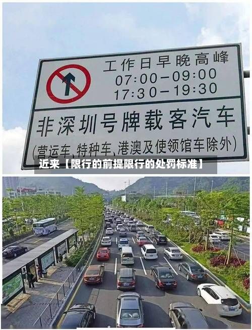 近来【限行的前提限行的处罚标准】