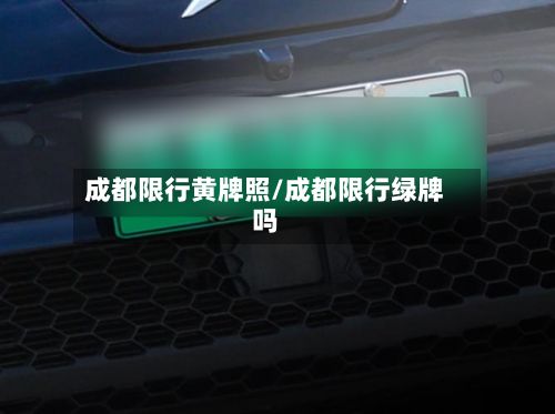 成都限行黄牌照/成都限行绿牌吗