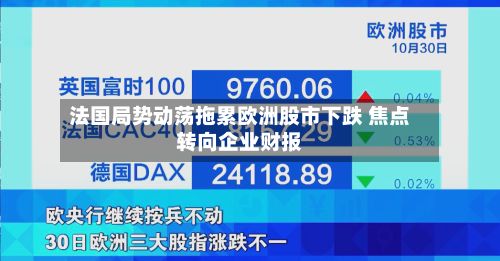 法国局势动荡拖累欧洲股市下跌 焦点转向企业财报