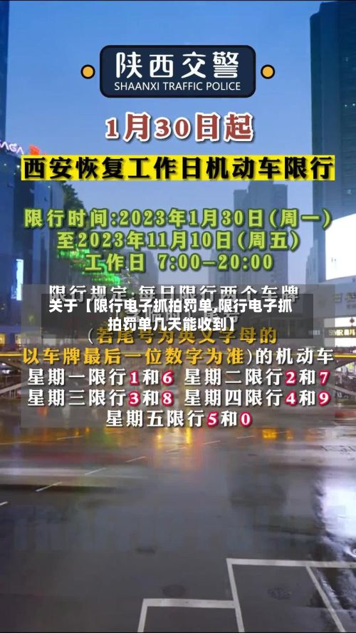 关于【限行电子抓拍罚单,限行电子抓拍罚单几天能收到】-第2张图片
