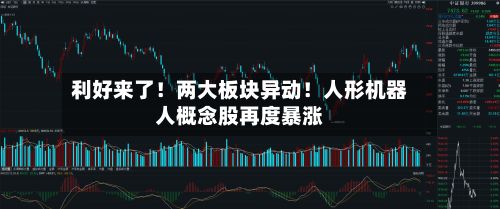 利好来了！两大板块异动！人形机器人概念股再度暴涨