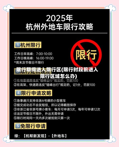 限行期间进入限行区(限行时段前进入限行区域怎么办)-第2张图片