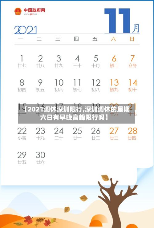【2021调休深圳限行,深圳调休的星期六日有早晚高峰限行吗】-第2张图片