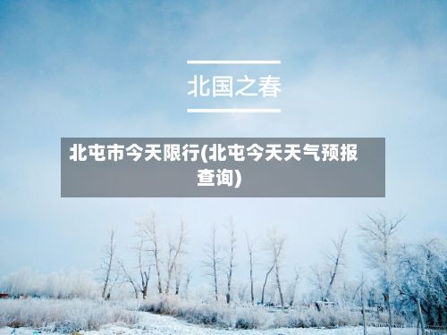 北屯市今天限行(北屯今天天气预报查询)