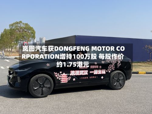 岚图汽车获DONGFENG MOTOR CORPORATION增持100万股 每股作价约1.75港元-第2张图片