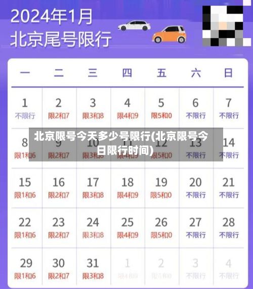 北京限号今天多少号限行(北京限号今日限行时间)-第2张图片