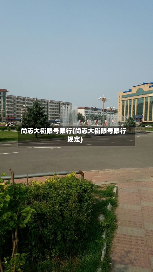 尚志大街限号限行(尚志大街限号限行规定)