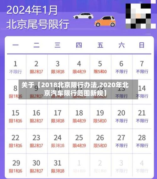 关于【2018北京限行办法,2020年北京汽车限行范围新规】-第3张图片