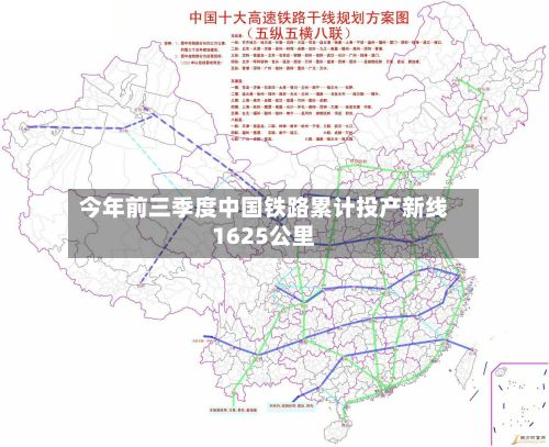 今年前三季度中国铁路累计投产新线1625公里
