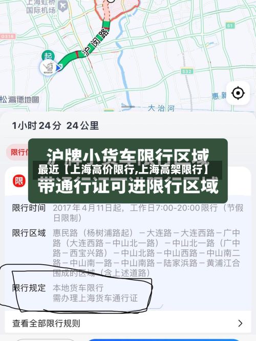 最近【上海高价限行,上海高架限行】-第3张图片
