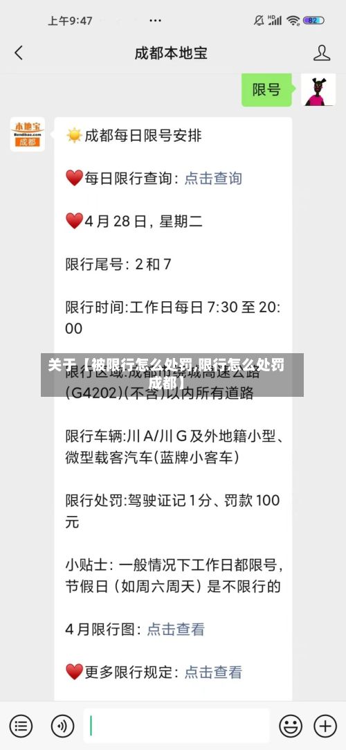 关于【被限行怎么处罚,限行怎么处罚成都】-第3张图片
