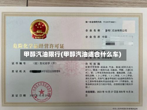 甲醇汽油限行(甲醇汽油适合什么车)-第3张图片