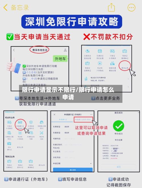 限行申请显示不限行/限行申请怎么申请